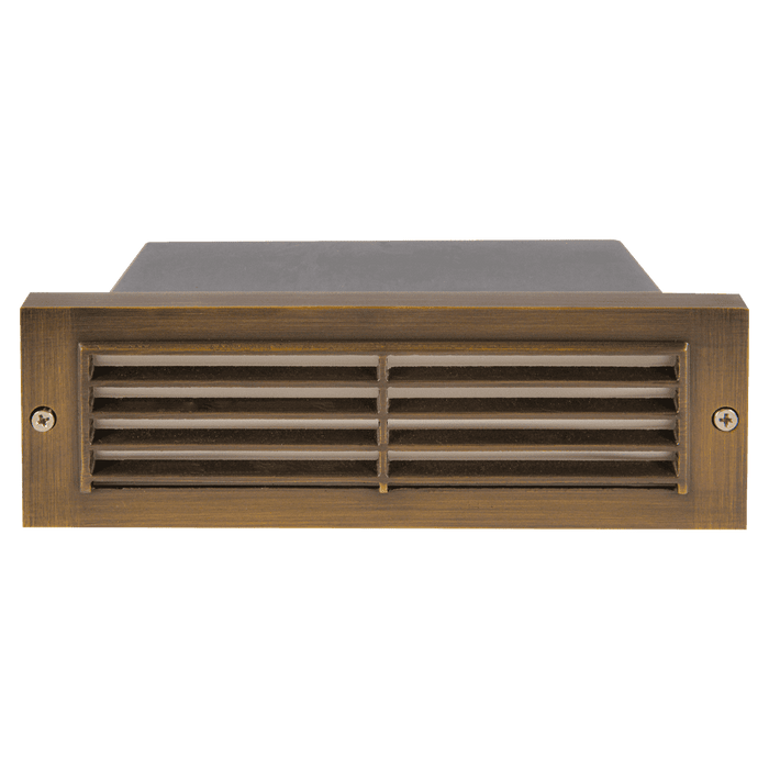 STB03 Louver Horizontal LED Brick Lights Warm White Edge Outdoor Step Light