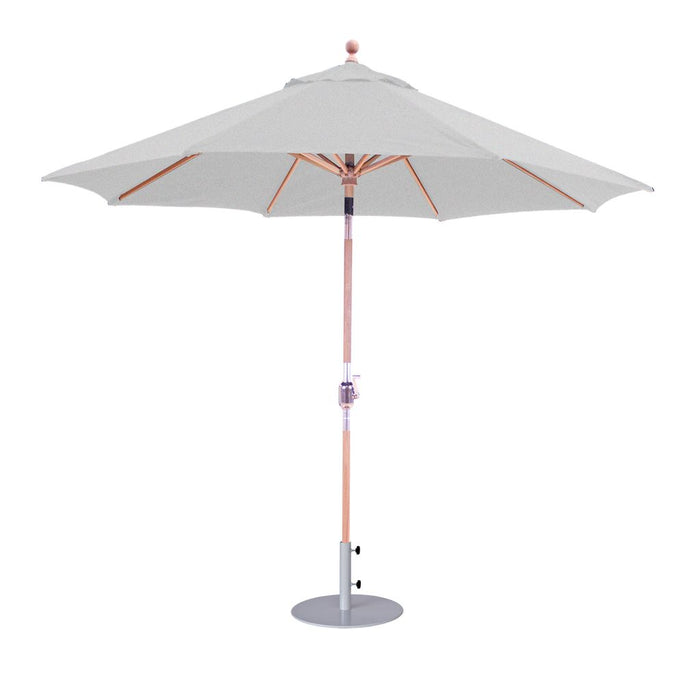 Three Birds Casual Umbrella with Crank Lift and Rotational Tilt - 9'