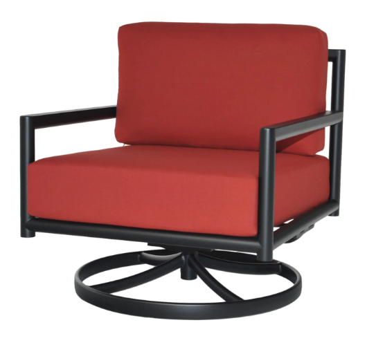 Hanamint Melbourne Club Swivel Rocker  with Cushion