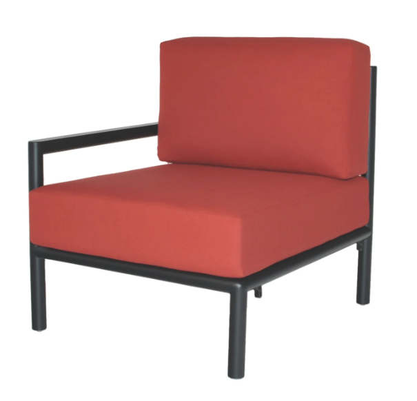 Hanamint Melbourne Sectional Right Arm Club Chair with Cushion