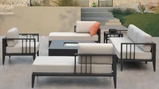 Hanamint Malibu Sectional Left Arm Club Chair with Cushion