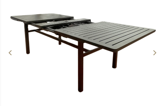 Hanamint Dominion 42" x 76" (to 100") Extension Dining Table
