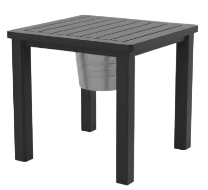 Hanamint Dominion 24" Square Ice Bucket Table