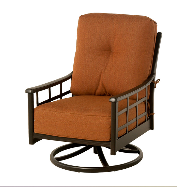 Hanamint Stratford Estate Club Swivel Rocker
 with Cushion