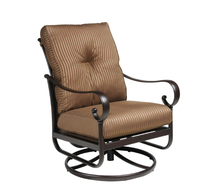 Hanamint Santa Barbara Club Swivel Rocker