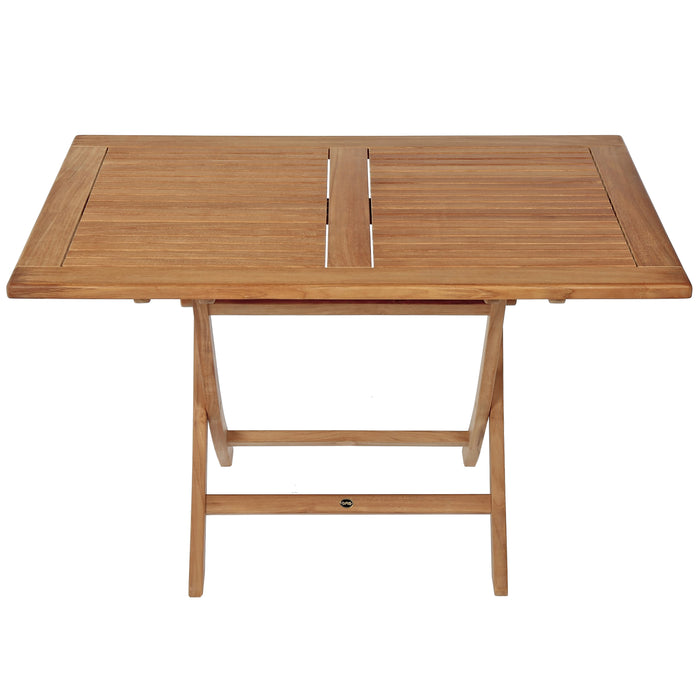ARB Teak Dining Folding Table Colorado - Rectangular 48 x 32"
