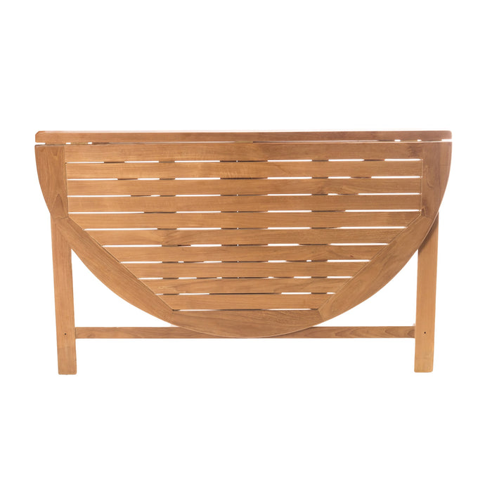 ARB Teak Folding Balcony Table - Semi Round 48"