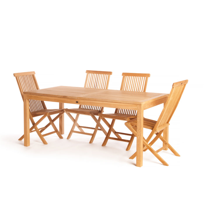 ARB Teak Dining Extension Table Foster - Rectangular 71/91 x 36"