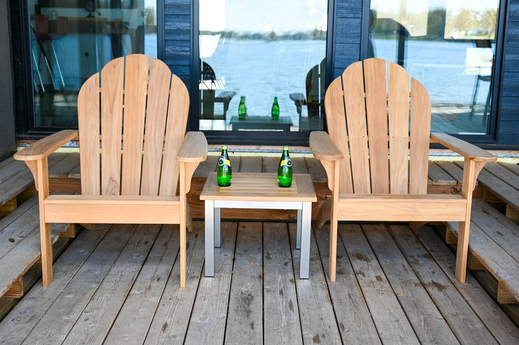 Three Birds Casual Avanti Low Square Side Table 20"