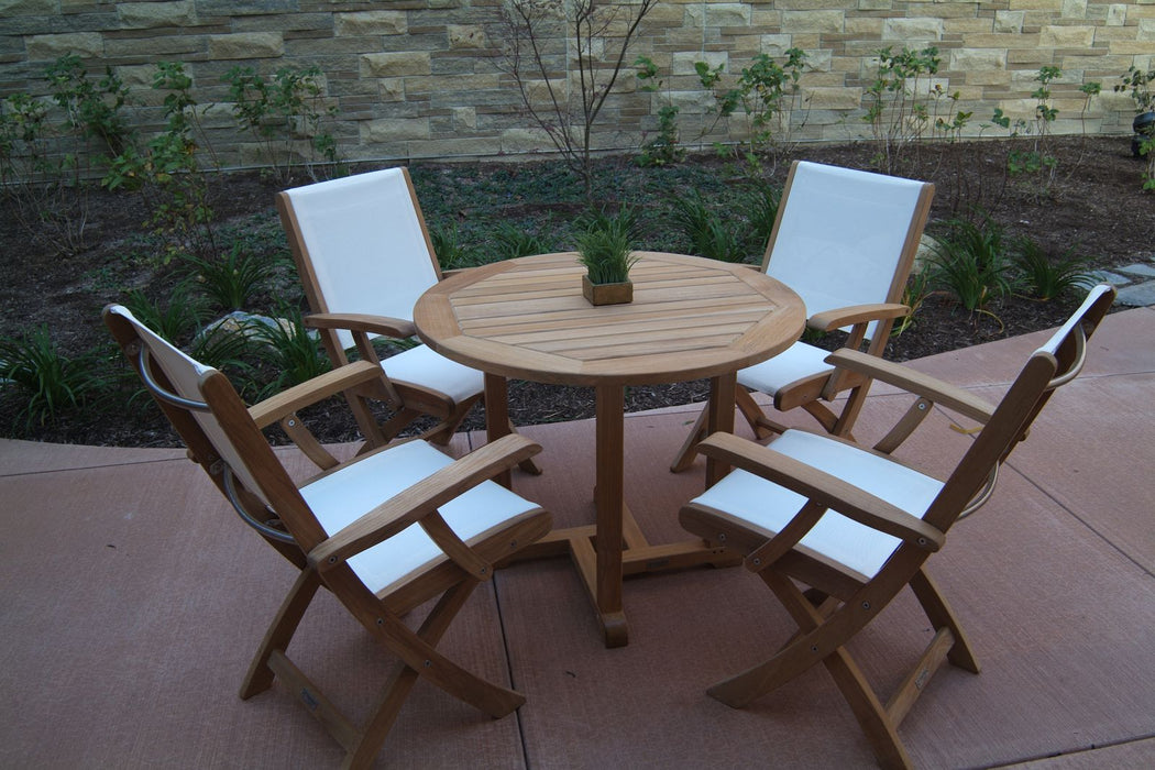 Three Birds Casual Oxford Round Dining Table 36"