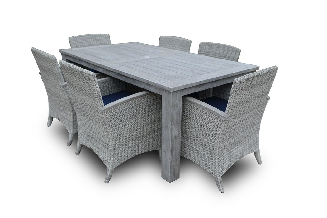 Three Birds Casual Shelburne Rectangle Dining Table 74"