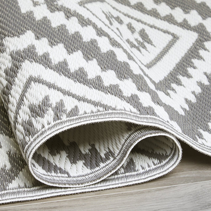 Valencia - Gray Outdoor Rug for Patio FINAL SALE