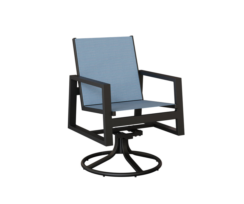Berlin Gardens Vida Swivel Rocker Dining Chair