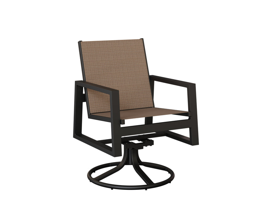 Berlin Gardens Vida Swivel Rocker Dining Chair