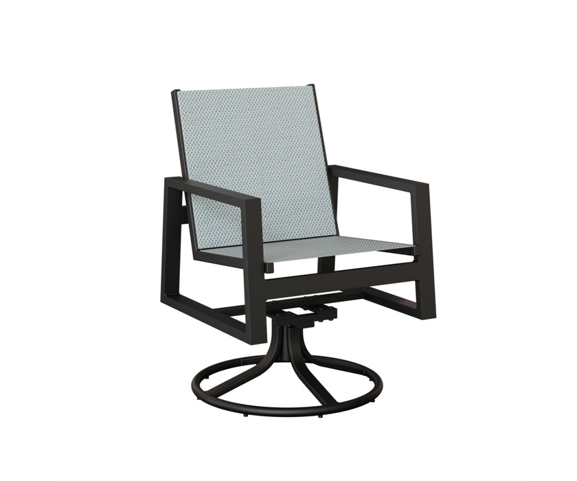 Berlin Gardens Vida Swivel Rocker Dining Chair