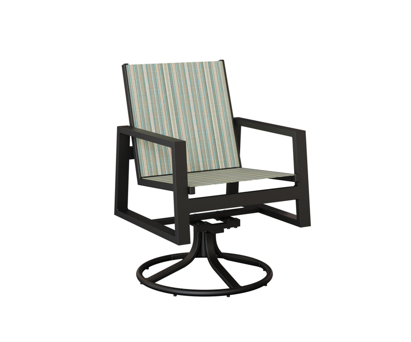 Berlin Gardens Vida Swivel Rocker Dining Chair