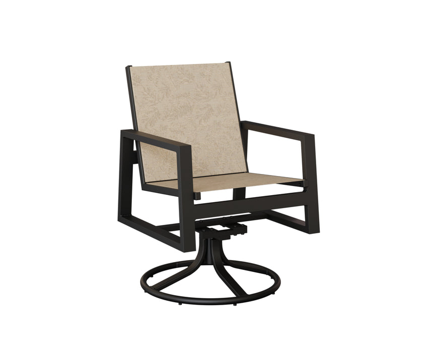 Berlin Gardens Vida Swivel Rocker Dining Chair