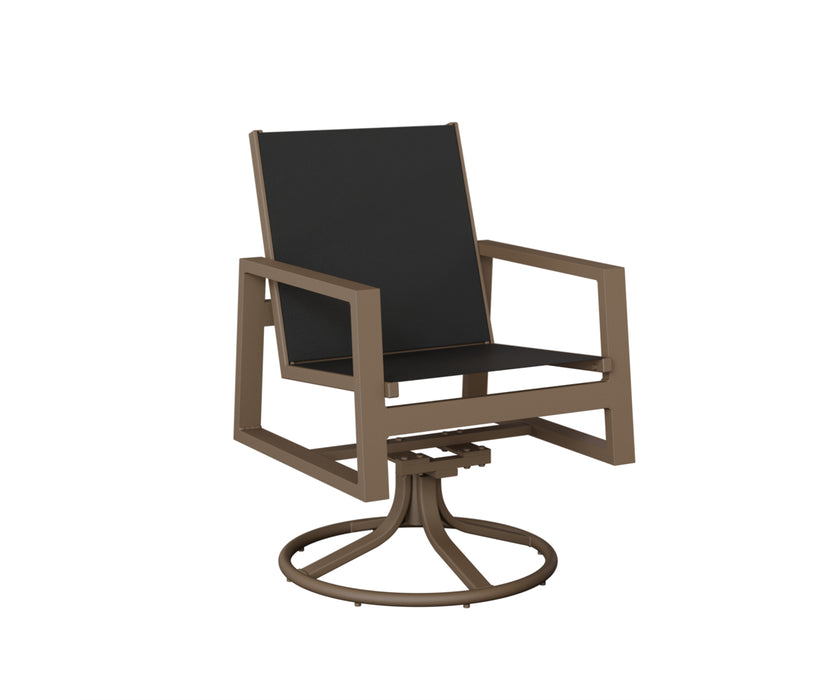 Berlin Gardens Vida Swivel Rocker Dining Chair