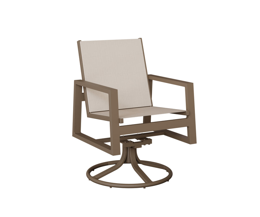 Berlin Gardens Vida Swivel Rocker Dining Chair