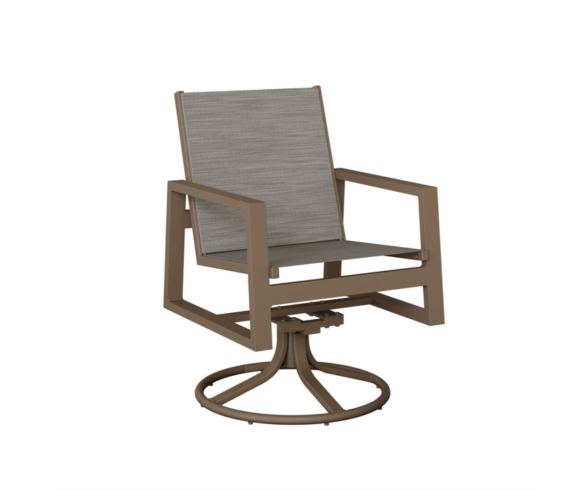 Berlin Gardens Vida Swivel Rocker Dining Chair