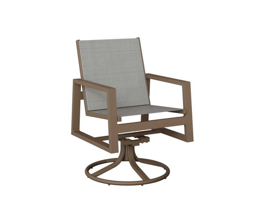 Berlin Gardens Vida Swivel Rocker Dining Chair