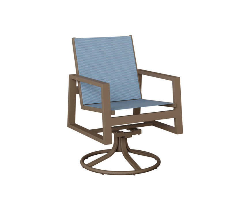 Berlin Gardens Vida Swivel Rocker Dining Chair