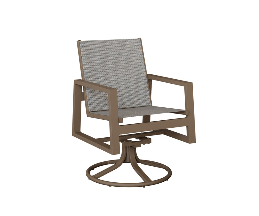 Berlin Gardens Vida Swivel Rocker Dining Chair