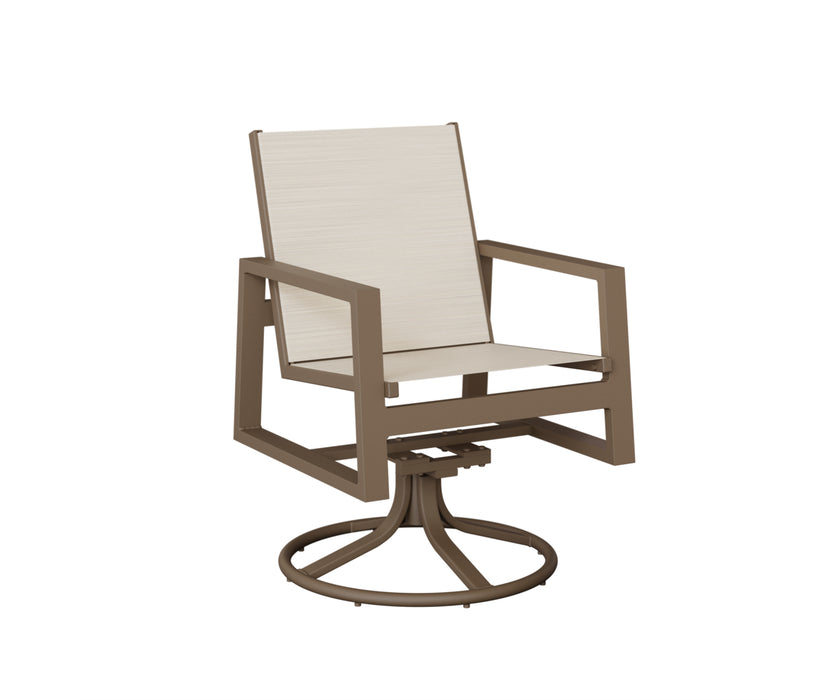 Berlin Gardens Vida Swivel Rocker Dining Chair