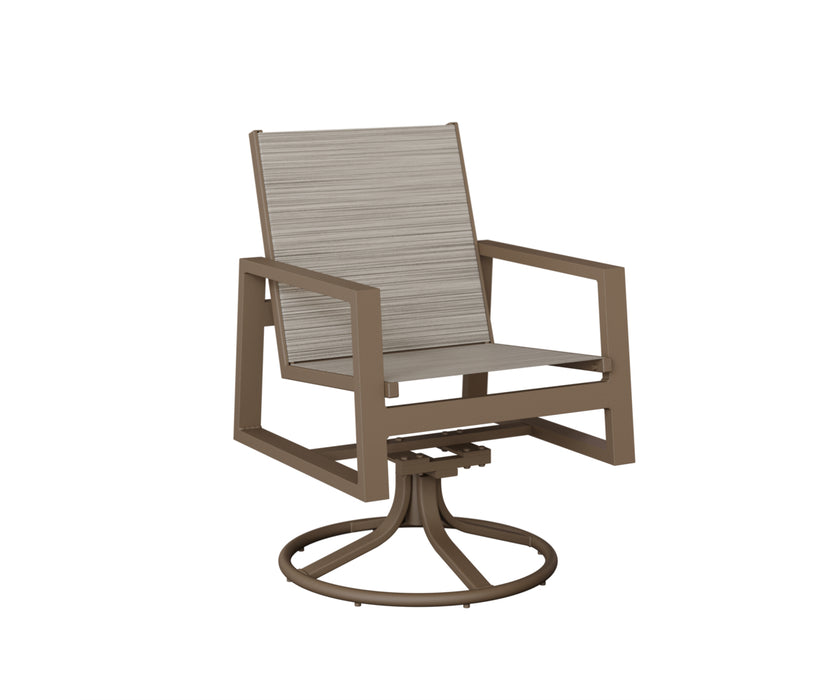 Berlin Gardens Vida Swivel Rocker Dining Chair