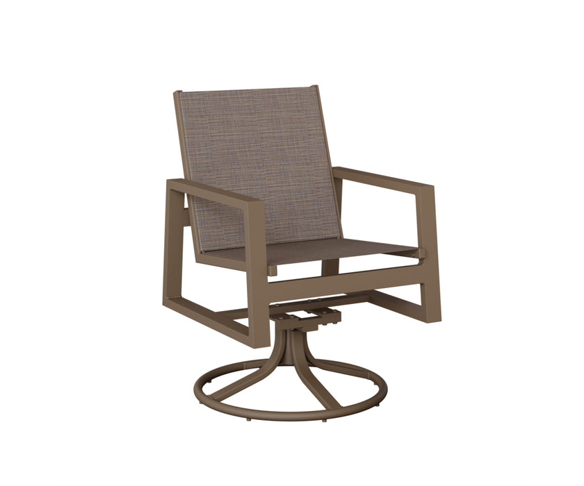 Berlin Gardens Vida Swivel Rocker Dining Chair