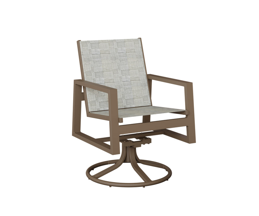 Berlin Gardens Vida Swivel Rocker Dining Chair