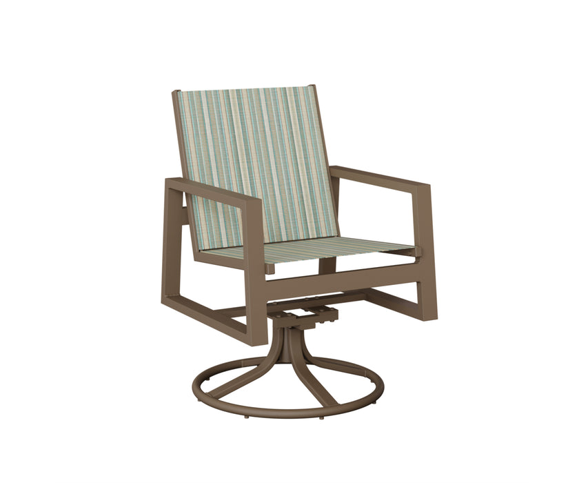 Berlin Gardens Vida Swivel Rocker Dining Chair