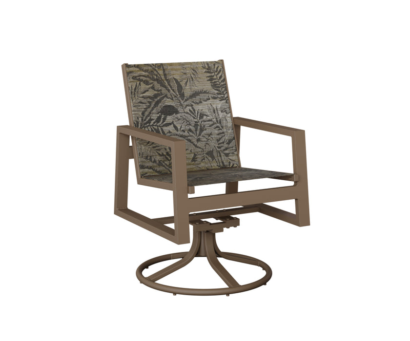 Berlin Gardens Vida Swivel Rocker Dining Chair