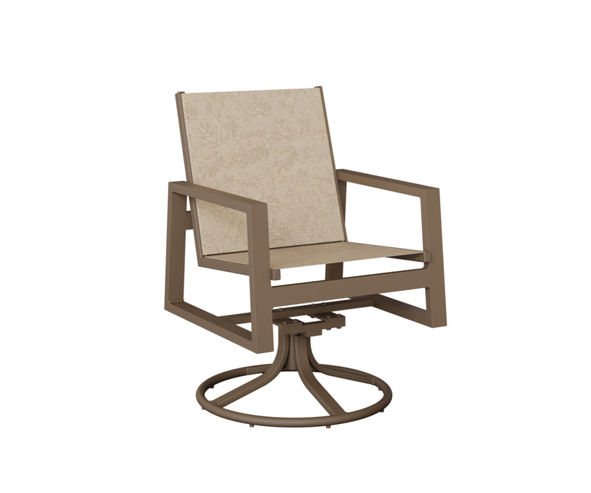 Berlin Gardens Vida Swivel Rocker Dining Chair