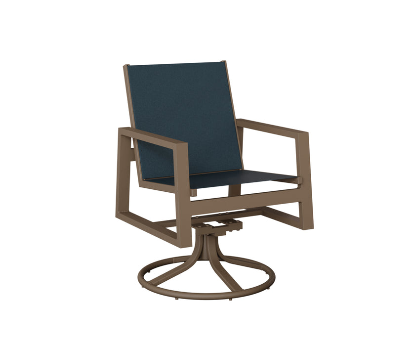 Berlin Gardens Vida Swivel Rocker Dining Chair