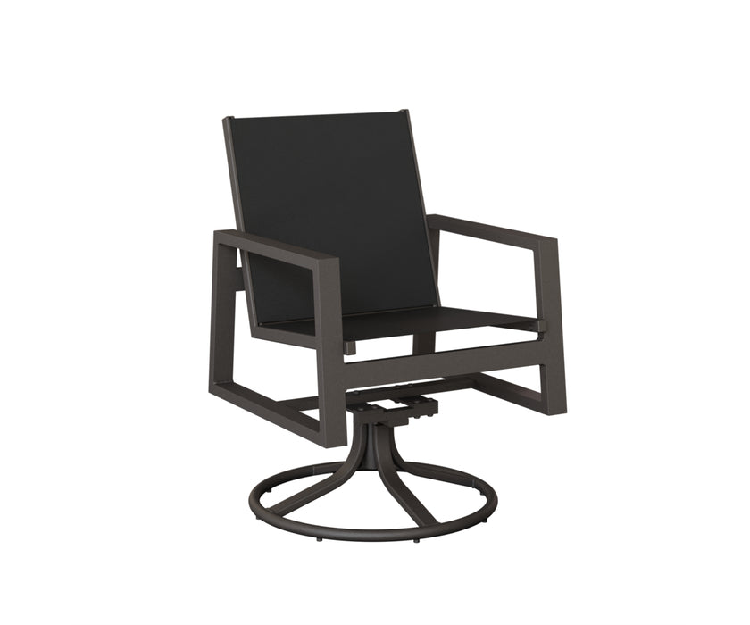 Berlin Gardens Vida Swivel Rocker Dining Chair