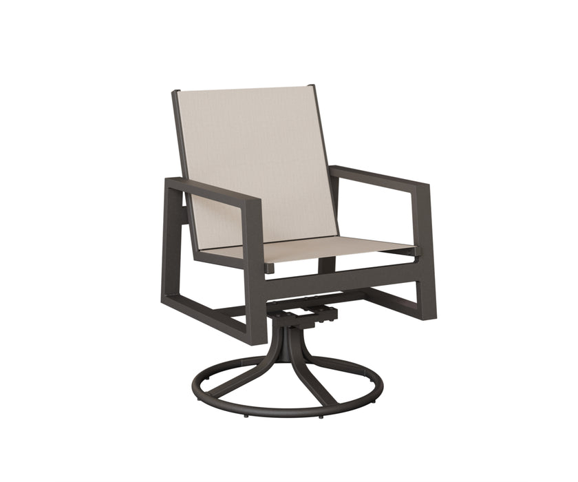 Berlin Gardens Vida Swivel Rocker Dining Chair