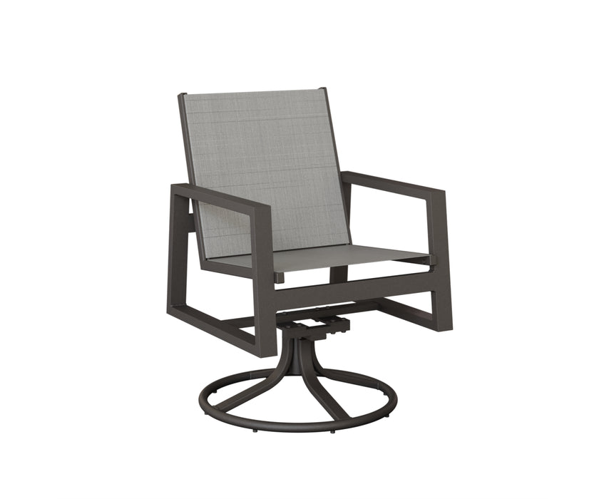 Berlin Gardens Vida Swivel Rocker Dining Chair