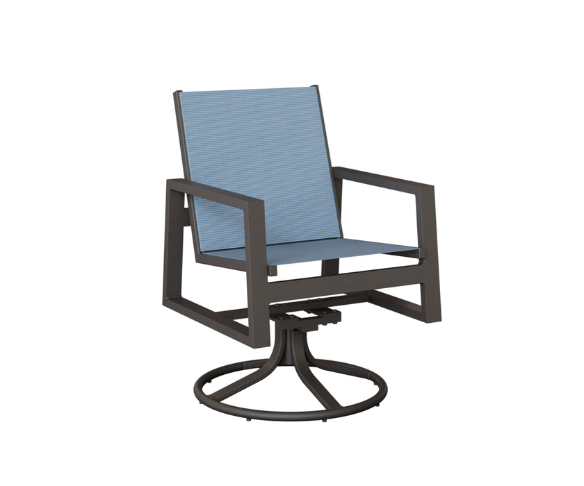 Berlin Gardens Vida Swivel Rocker Dining Chair