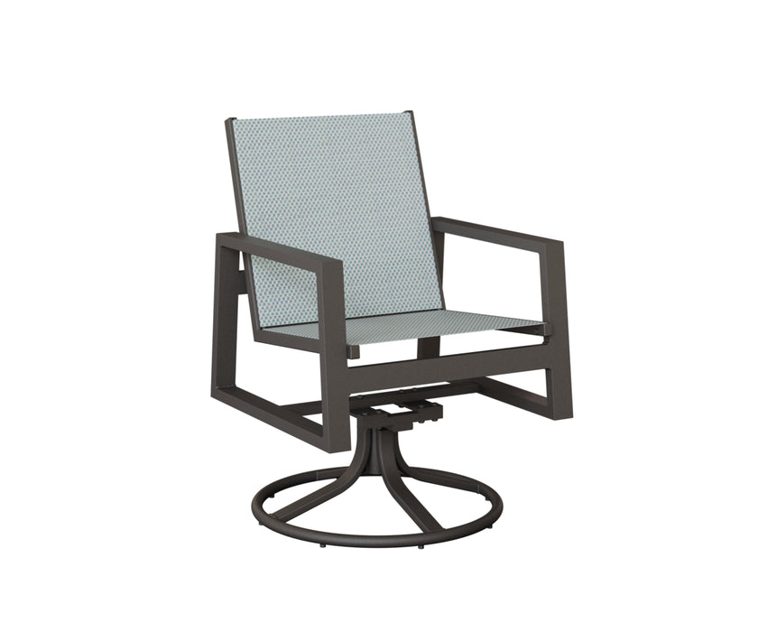 Berlin Gardens Vida Swivel Rocker Dining Chair