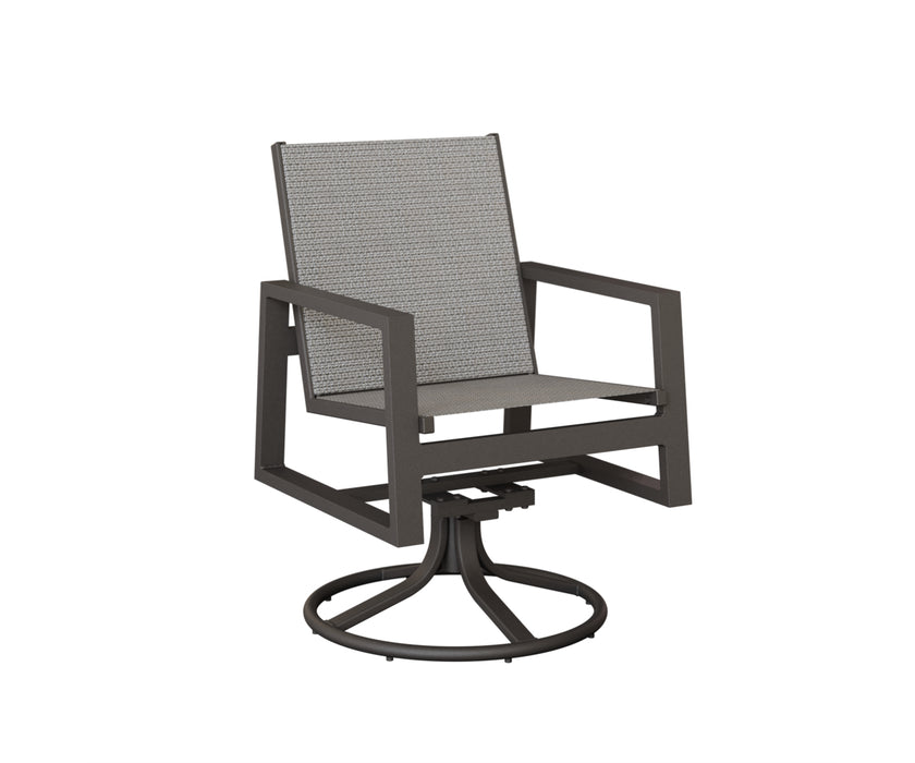 Berlin Gardens Vida Swivel Rocker Dining Chair