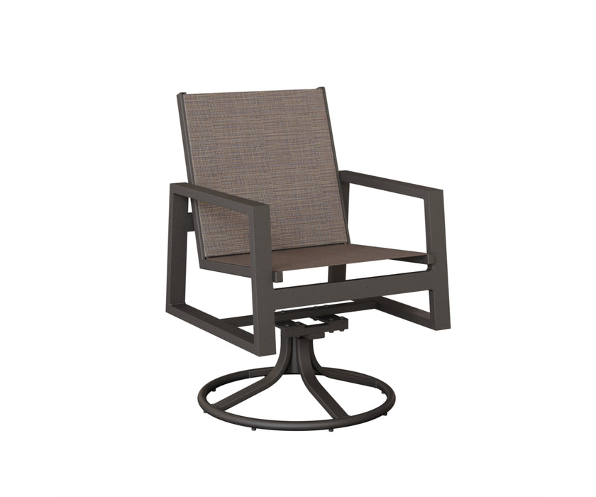 Berlin Gardens Vida Swivel Rocker Dining Chair