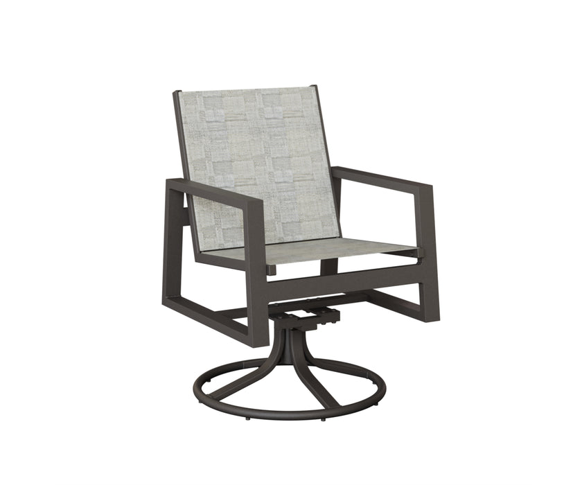 Berlin Gardens Vida Swivel Rocker Dining Chair