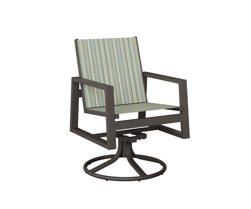Berlin Gardens Vida Swivel Rocker Dining Chair
