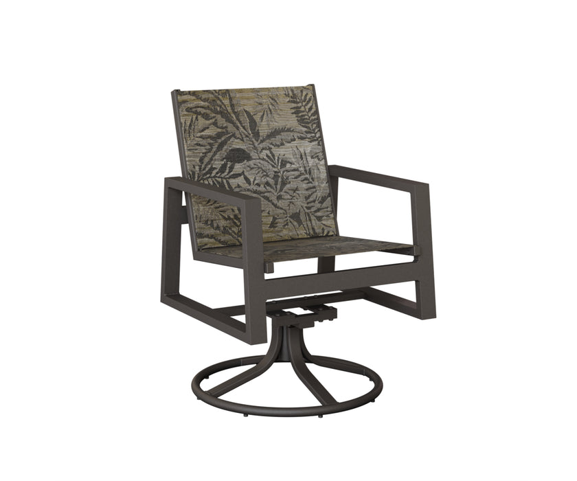 Berlin Gardens Vida Swivel Rocker Dining Chair