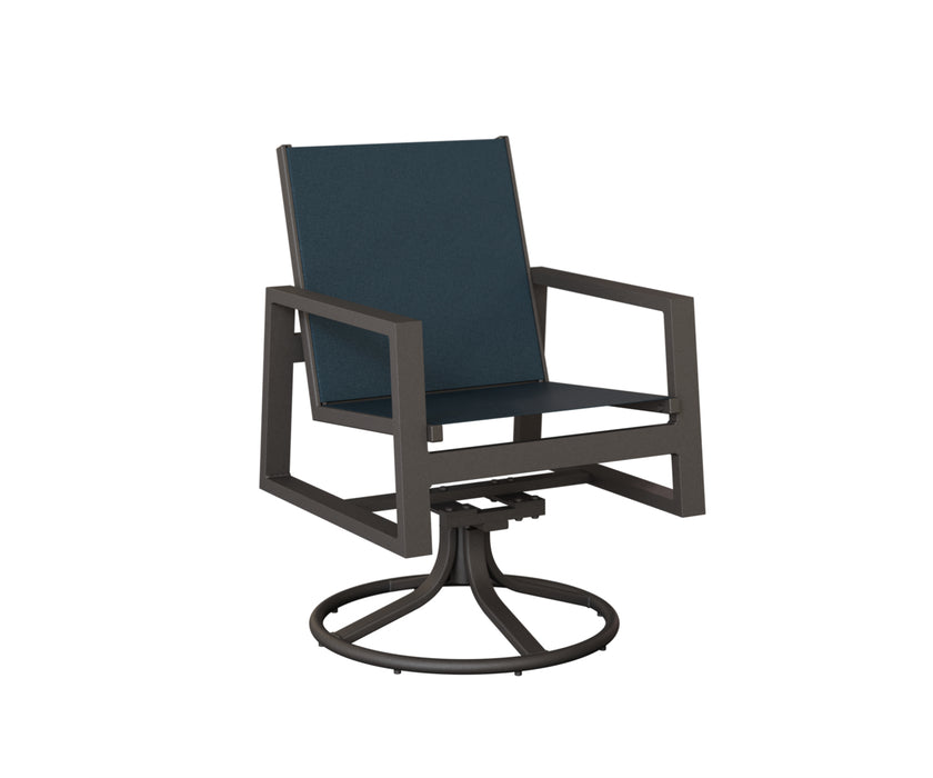 Berlin Gardens Vida Swivel Rocker Dining Chair
