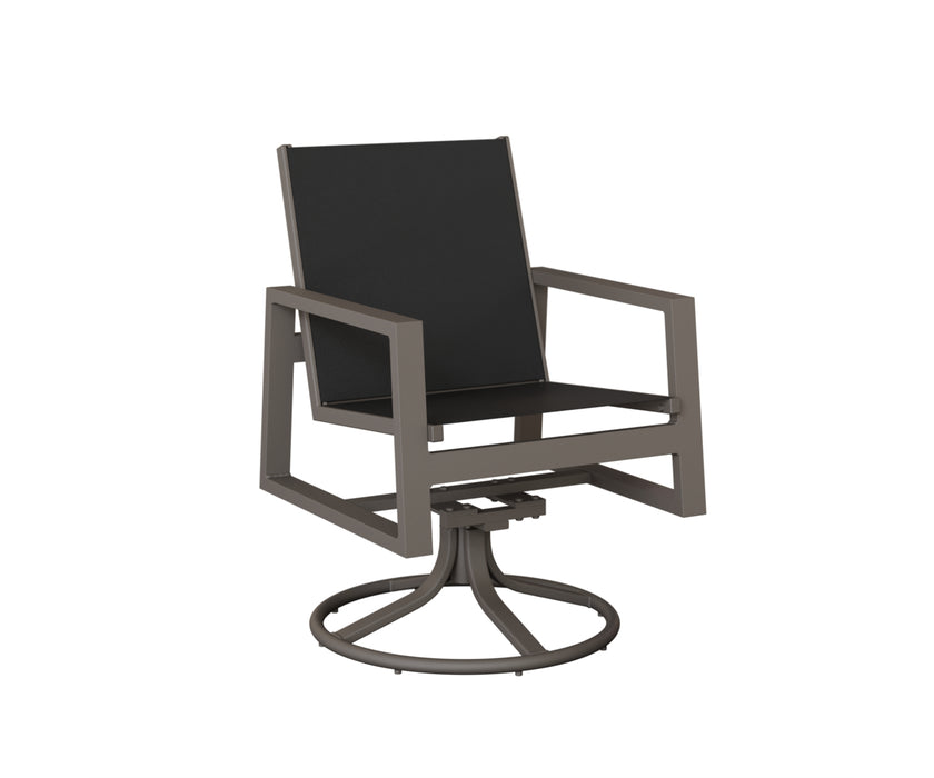 Berlin Gardens Vida Swivel Rocker Dining Chair