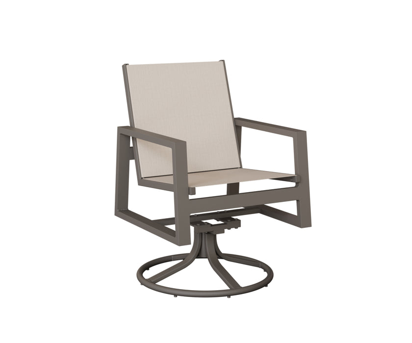 Berlin Gardens Vida Swivel Rocker Dining Chair