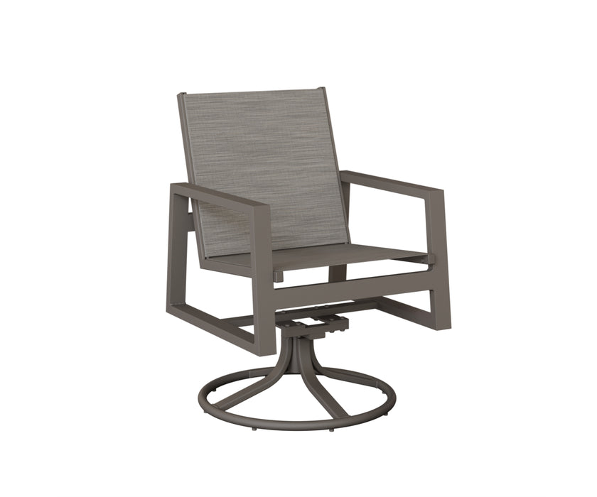 Berlin Gardens Vida Swivel Rocker Dining Chair
