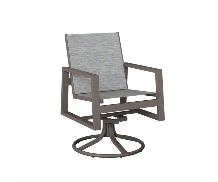 Berlin Gardens Vida Swivel Rocker Dining Chair